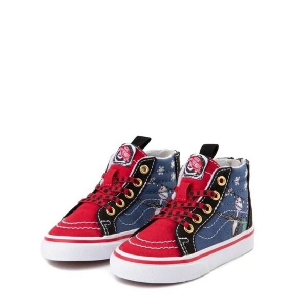 Vans Shoes Sk8 Hi Zip Disney Nightmare Sneakers - Picture 2 of 3